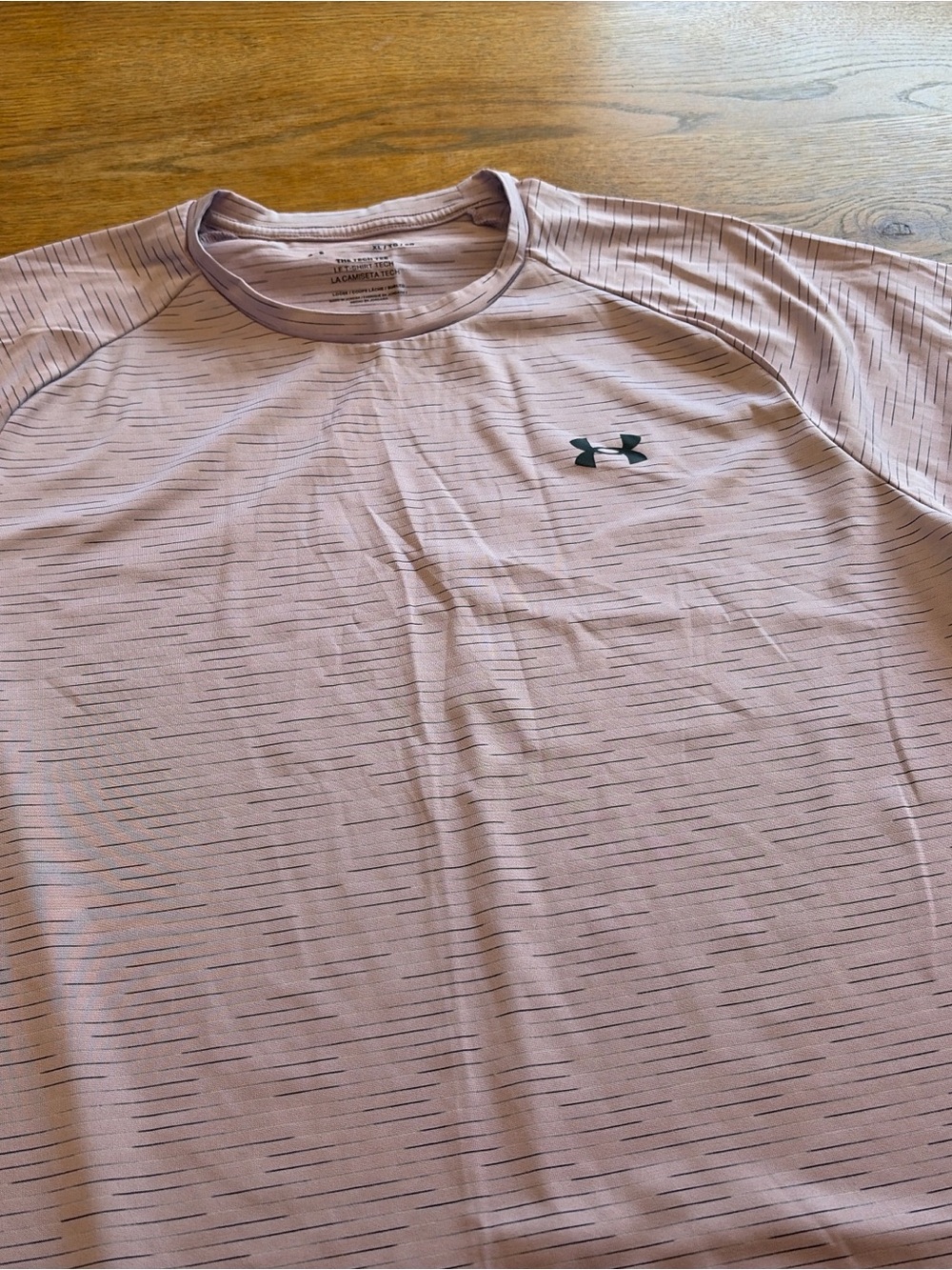 Under Armour Men's Light Pink Heather Short-Sleeve Performance Tee